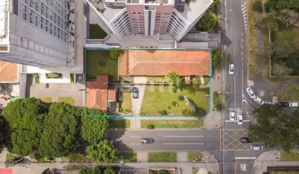 Terreno à venda na Rua Padre Anchieta, 664, Mercês, Curitiba por R$ 3.300.000