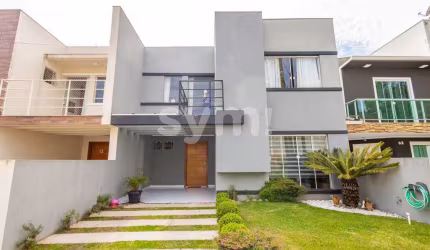 Casa em condomínio fechado com 3 quartos à venda na Rua Mozart Rosseto, 358, Cachoeira, Curitiba por R$ 750.000