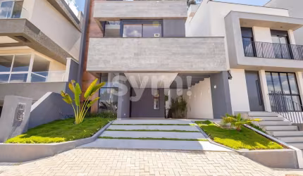 Casa em condomínio fechado com 3 quartos à venda na Rua Irma Schreiner Maran, 475, Santa Cândida, Curitiba por R$ 939.000