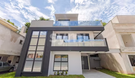 Casa em condomínio fechado com 3 quartos à venda na Avenida Cândido Hartmann, 5118, Santa Felicidade, Curitiba por R$ 1.746.000