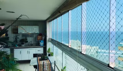 Apartamento com 3 dormitórios à venda, 142 m² por R$ 895.000,00 - Caiçara - Praia Grande/SP