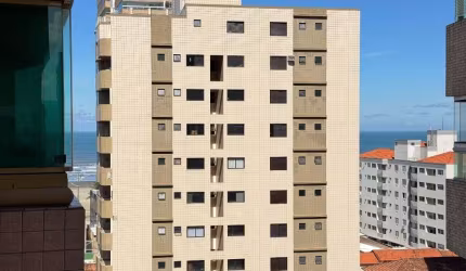 Apartamento com 1 dormitório para alugar, 65 m² por R$ 2.500,01/mês - Aviação - Praia Grande/SP