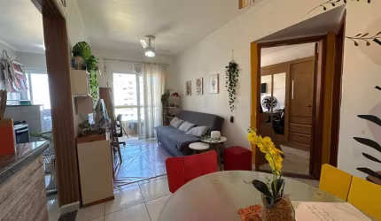 Apartamento com 1 dormitório para alugar, 55 m² por R$ 2.200,02/mês - Tupi - Praia Grande/SP