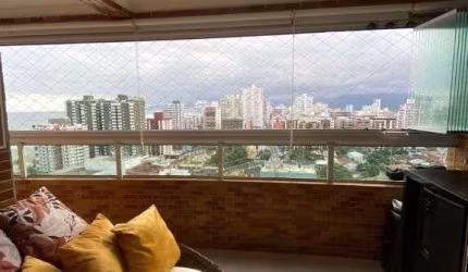 Apartamento com 2 dormitórios à venda, 90 m² por R$ 650.000,00 - Canto do Forte - Praia Grande/SP