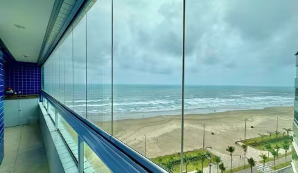 Apartamento com 2 dormitórios à venda, 80 m² por R$ 590.000,00 - Caiçara - Praia Grande/SP