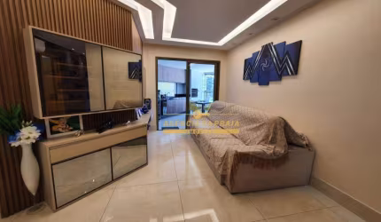 Apartamento com 3 dormitórios à venda, 122 m² por R$ 1.250.000,00 - Canto do Forte - Praia Grande/SP