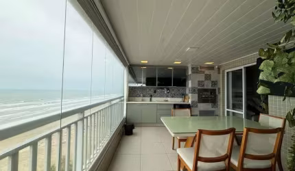 Apartamento á venda frente para o mar, alto padrão na Aviação Praia Grande/SP