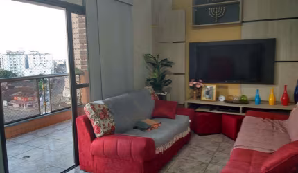 Apartamento com 2 dormitórios à venda, 111 m² por R$ 640.000,00 - Vila Caiçara - Praia Grande/SP