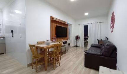 Apartamento com 2 dormitórios à venda, 53 m² por R$ 268.000,00 - Vila Antártica - Praia Grande/SP