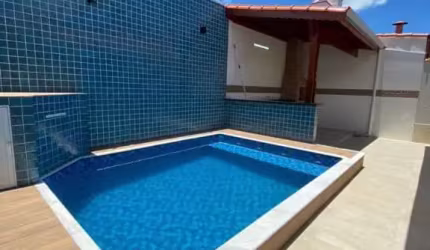 Casa individual com 3 quartos no Imperador -  Praia grande/SP por R$ 1.050.000,00