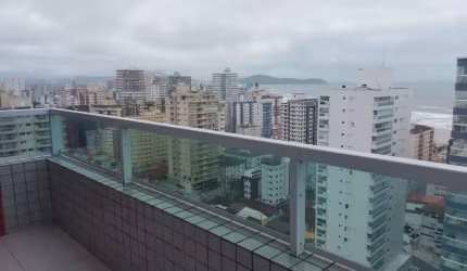 Cobertura com 4 dormitórios à venda, 200 m² por R$ 1.950.000,00 - Vila Assunção - Praia Grande/SP