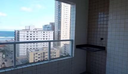 Apartamento vista mar à venda em Praia Grande