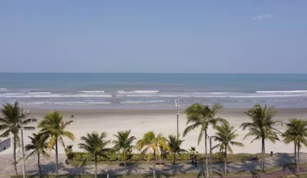 Últimas unidades a venda  frente mar, 03 dorm c/ suíte. Financiamento direto, alto padrão em Praia Grande