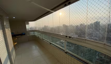 Apartamento com 3 dormitórios à venda, 116 m² por R$ 950.000,00 - Vila Guilhermina - Praia Grande/SP