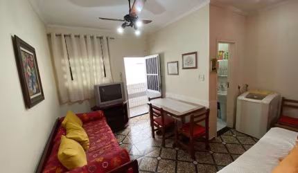 Apartamento com 1 dormitório à venda, 33 m² - Vila Guilhermina - Praia Grande/SP