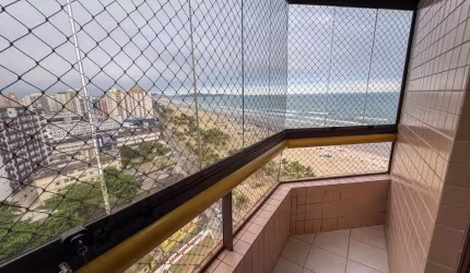 Apartamento com 2 dormitórios para alugar, 116 m² por R$ 3.700,02/mês - Mirim - Praia Grande/SP