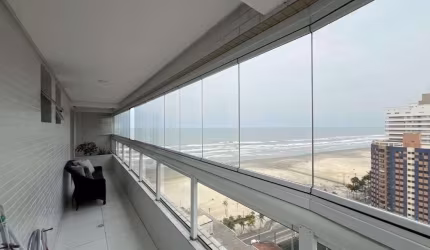 Apartamento com 2 dormitórios à venda, 102 m² por R$ 800.000,00 - Aviação - Praia Grande/SP