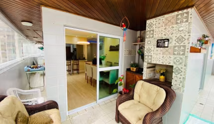Apartamento com 3 dormitórios à venda, 126 m² por R$ 850.000,00 - Tupi - Praia Grande/SP