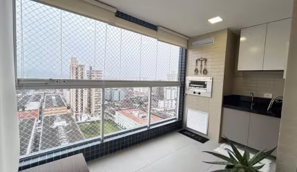 Apartamento com 1 dormitório à venda, 55 m² por R$ 500.000,00 - Aviação - Praia Grande/SP