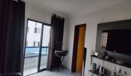 Apartamento com 1 dormitório à venda, 49 m² por R$ 260.000,00 - Vilamar - Praia Grande/SP