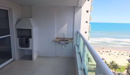 Apartamento com 2 dormitórios à venda, 85 m² por R$ 609.000,00 - Caiçara - Praia Grande/SP