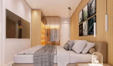 Apartamento com 2 dormitórios à venda, 77 m² por R$ 605.916,00 - Canto do Forte - Praia Grande/SP