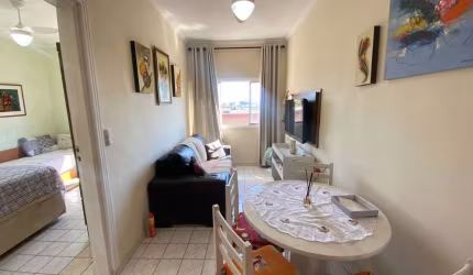 Apartamento com 1 dormitório à venda, 37 m² - Aviação - Praia Grande/SP