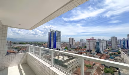 Apartamento com 2 dormitórios à venda, 86 m² por R$ 580.000,00 - Aviação - Praia Grande/SP