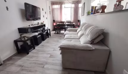 Apartamento com 2 dormitórios à venda, 75 m² - Tupi - Praia Grande/SP