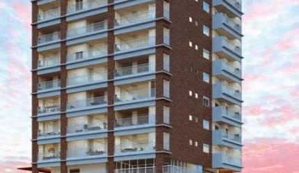 Apartamento com 1 dormitório à venda, 48 m² por R$ 455.046 - Vila Guilhermina - Praia Grande/SP