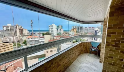 Apartamento à venda no Caiçara com vista mar