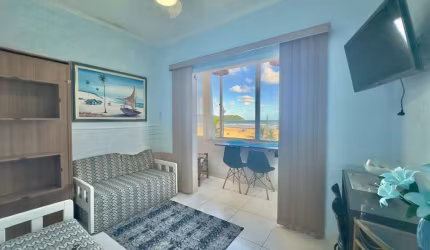 Kitnet com 1 dormitório à venda, 36 m² por R$ 260.000,00 - Vila Guilhermina - Praia Grande/SP