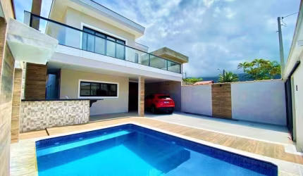 Sobrado com 3 dormitórios à venda, 185 m² - Balneário Flórida - Praia Grande/SP