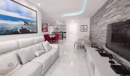 Apartamento com 3 dormitórios à venda, 140 m² por R$ 1.910.000,00 - Vila Guilhermina - Praia Grande/SP