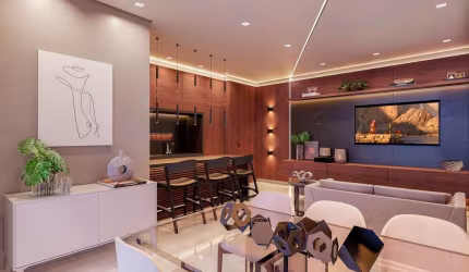 Apartamento Lançamento à venda no Canto do Forte em Praia Grande - SP.