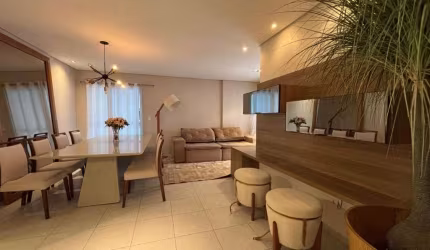 Apartamento com 3 dormitórios para alugar, 122 m² por R$ 6.200,02/mês - Vila Guilhermina - Praia Grande/SP
