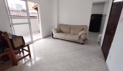 Apartamento com 1 dormitório para alugar, 52 m² por  - Vila Assunção - Praia Grande/SP