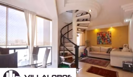 Cobertura com 4 dormitórios à venda, 270 m² por R$ 3.200.000,00 - Perdizes - São Paulo/SP