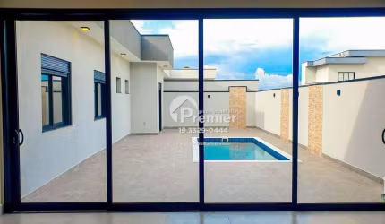 Casa com 3 dormitórios à venda, 208 m² por R$ 1.590.000,00 - Condomínio Piemonte - Indaiatuba/SP