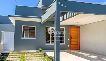 Casa com 3 dormitórios para alugar, 105 m² por R$ 5.522/mês - Jardim Park Real - Indaiatuba/SP