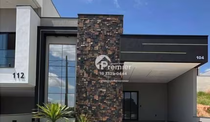 Casa com 3 Quartos à venda, 139 m² por R$ 1.280.000 - Park Gran Reserve - Indaiatuba/SP