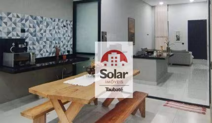 Casa com 3 dormitórios à venda, 140 m² por R$ 680.000,00 - Vale dos Cristais - Taubaté/SP
