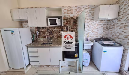 Kitnet com 1 dormitório para alugar, 45 m² por R$ 1.700,00/mês - Centro - Taubaté/SP