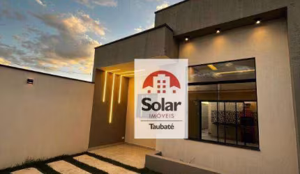 Casa com 3 dormitórios à venda, 84 m² por R$ 435.000,00 - Areão - Taubaté/SP