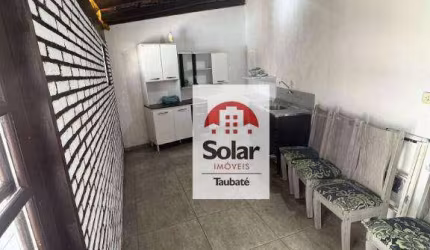 Casa com 1 dormitório para alugar, 50 m² por R$ 667,00/mês - Jardim Canuto Borges - Taubaté/SP