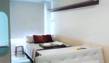 Apartamento com 1 quarto à venda na Rua da Quaresmeira Roxa, 431, Cachoeira do Bom Jesus, Florianópolis, 22 m2 por R$ 435.000