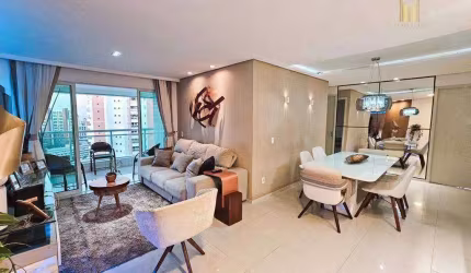 Apartamento com 3 dormitórios à venda, 118 m² por R$ 1.350.000,00 - Aldeota - Fortaleza/CE