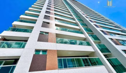 Apartamento Andar Alto no Meet com 3 dormitórios à venda, 117 m² por R$ 1.350.000 - Aldeota - Fortaleza/CE