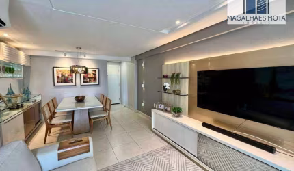 Apartamento Amazonas com 3 dormitórios à venda, 95 m² por R$ 890.000 - Aldeota - Fortaleza/CE