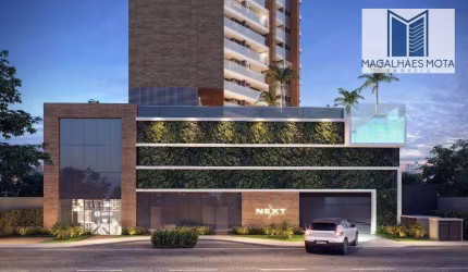 Apartamento No NEXT Coronel Linhares com 1 dormitório à venda, 38 m² por R$ 594.000 - Aldeota - Fortaleza/CE